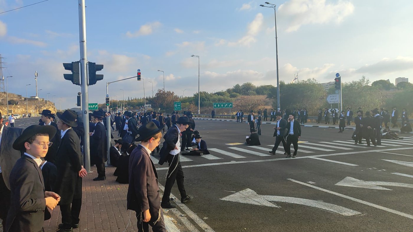 ההפגנה בצומת שילת