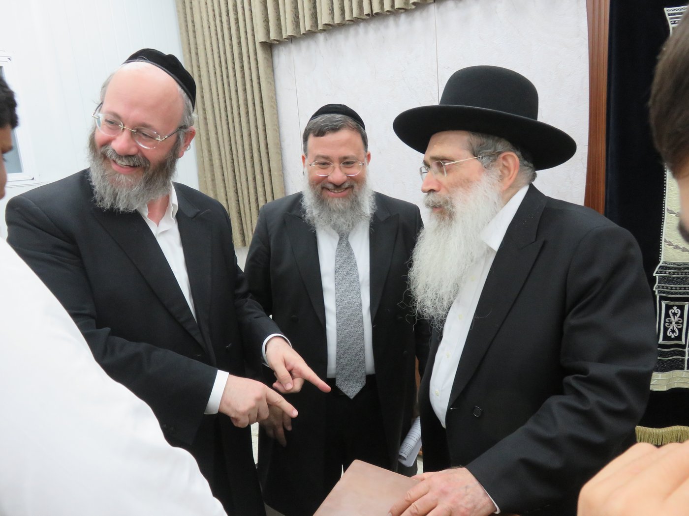 הגר"ש שטיינמן בביקור בישיבת 'דרכי דוד'