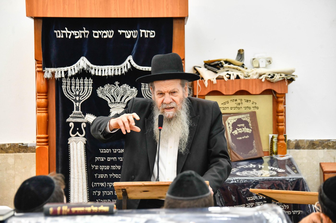 הגרמ"ש אדלשטיין בשיחה בשיח יצחק