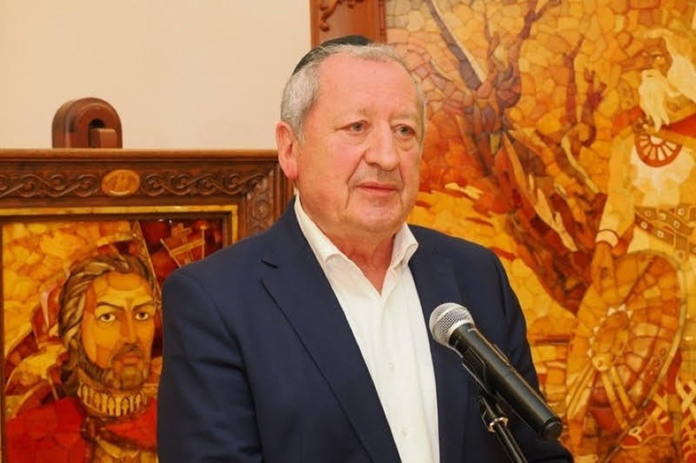 מעמד תקיעת שופר בטירת 'אבן הענבר' 