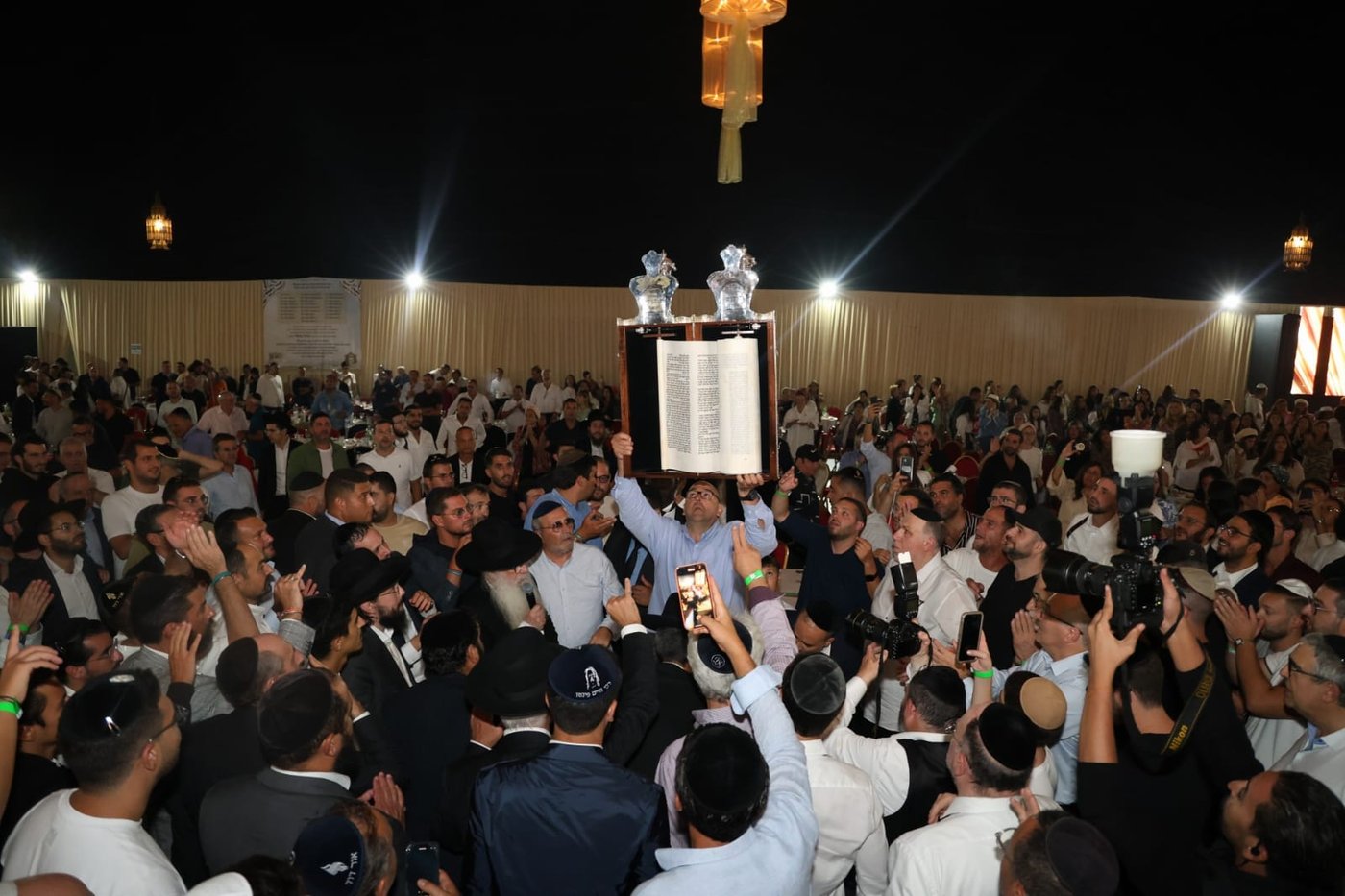 הילולת הצדיק רבי חיים פינטו זיע״א באסווירה מוגדור שבמרוקו