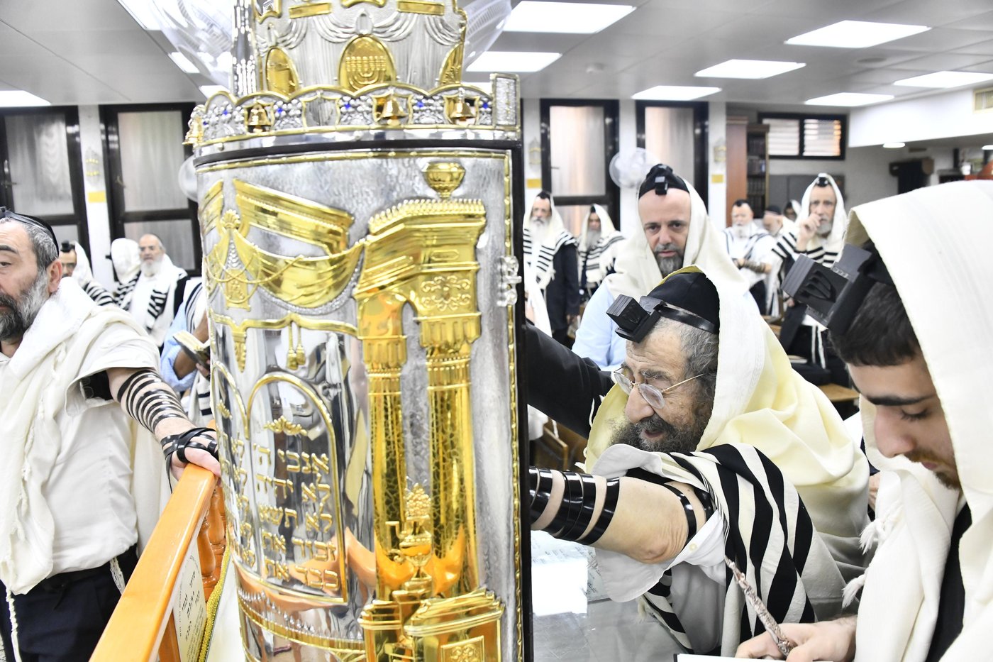 ער"ה אצל הגר"י זילברשטיין והגר"מ בן שמעון