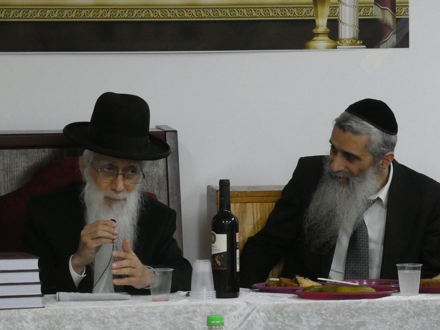 מוצאי ראש השנה בישיבת 'באר התלמוד' בירושלים