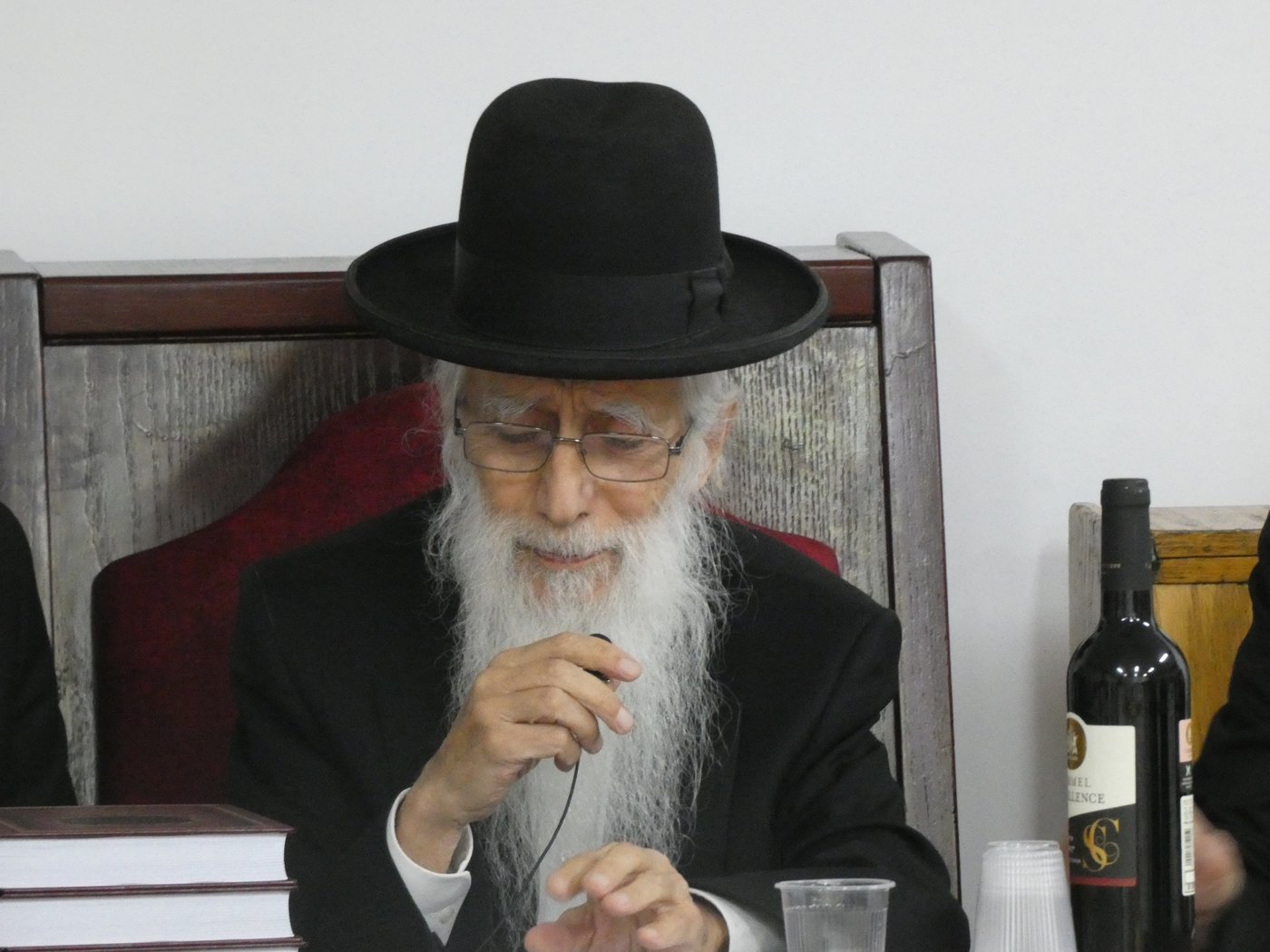 מוצאי ראש השנה בישיבת 'באר התלמוד' בירושלים