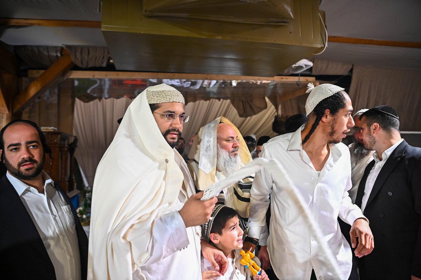 מוצאי ראש השנה אצל הגאון הינוקא