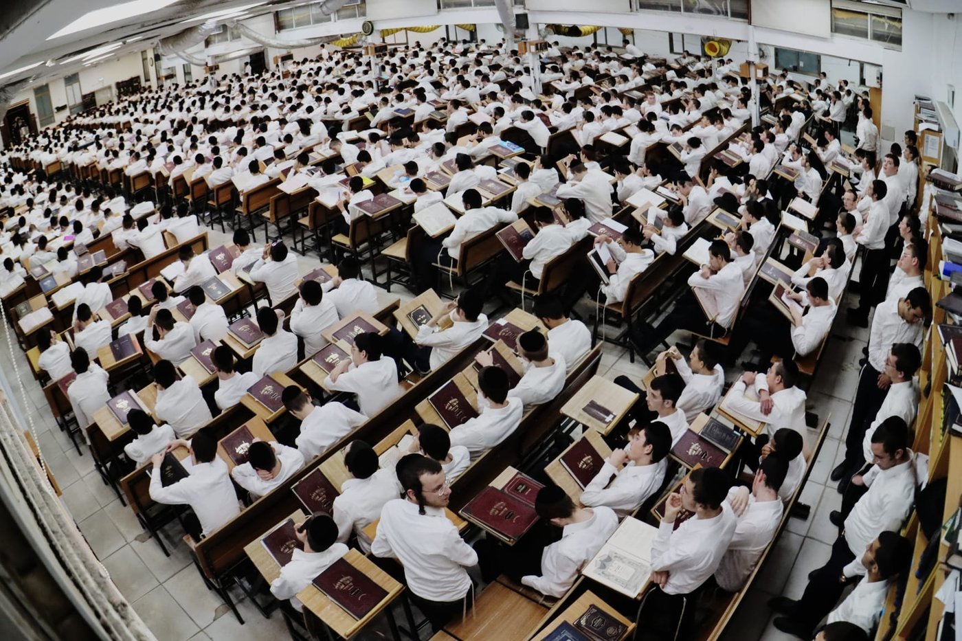 הגאון רבי דוד כהן בשיחה בישיבת 'תורה בתפארתה'
