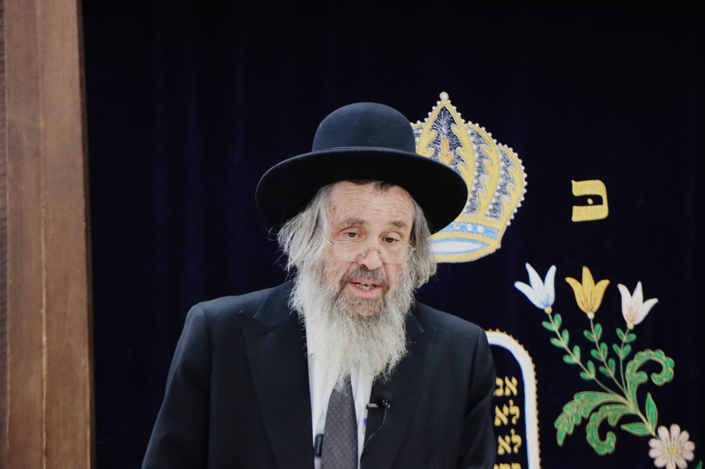 הגאון רבי דוד כהן בשיחה בישיבת 'תורה בתפארתה'