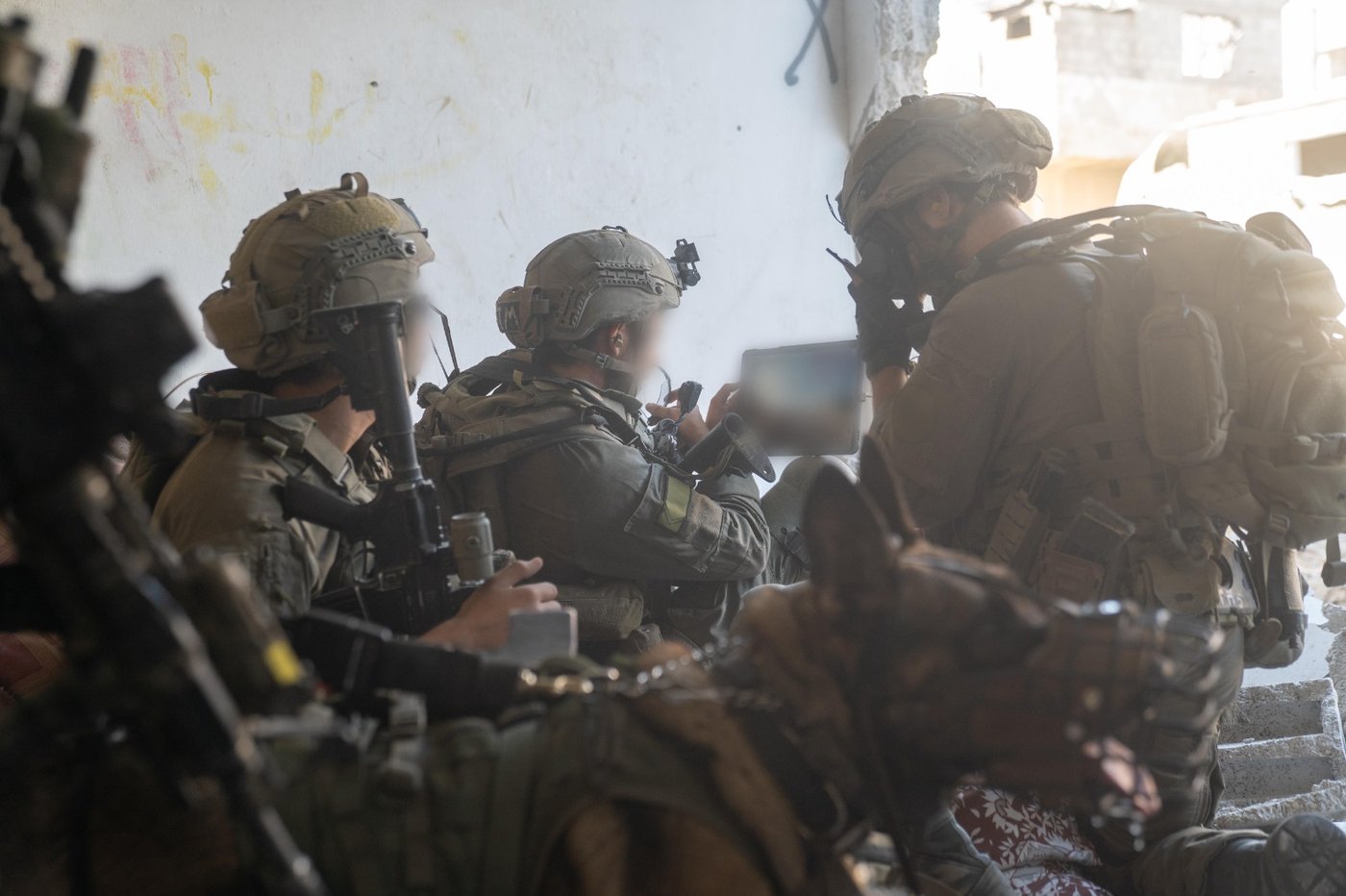 לוחמי צה"ל בעיר עזה
