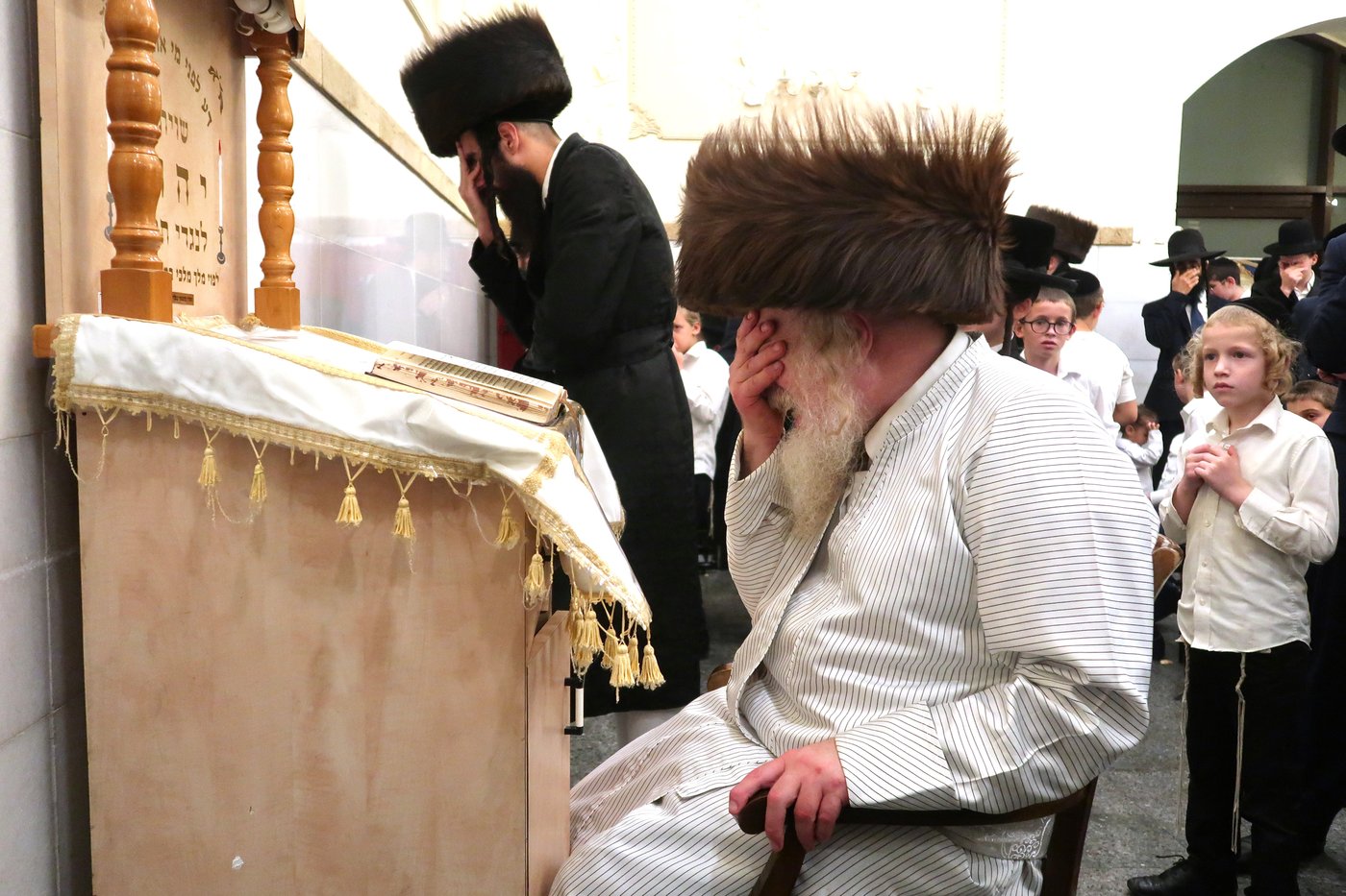 הרבי המשפיע ממבקשי אמונה בשבת בברכפלד