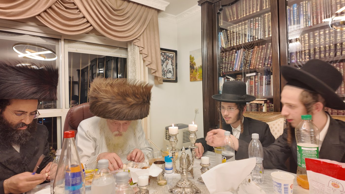 הרבי המשפיע ממבקשי אמונה בשבת בברכפלד