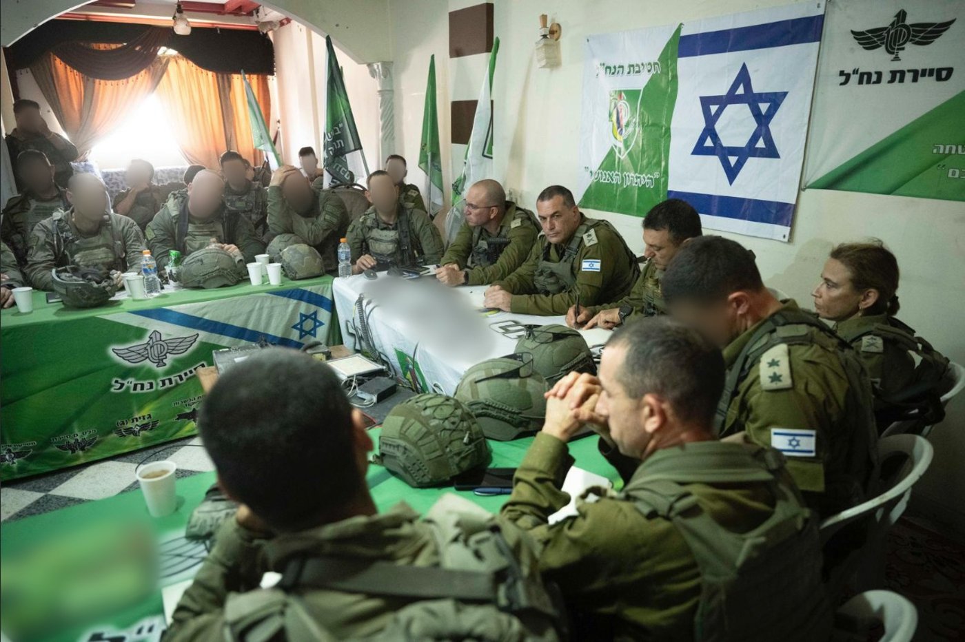 הרמטכ"ל הצטרף ללוחמים ברצועת עזה - ורמז על ההתפתחויות מול חמאס