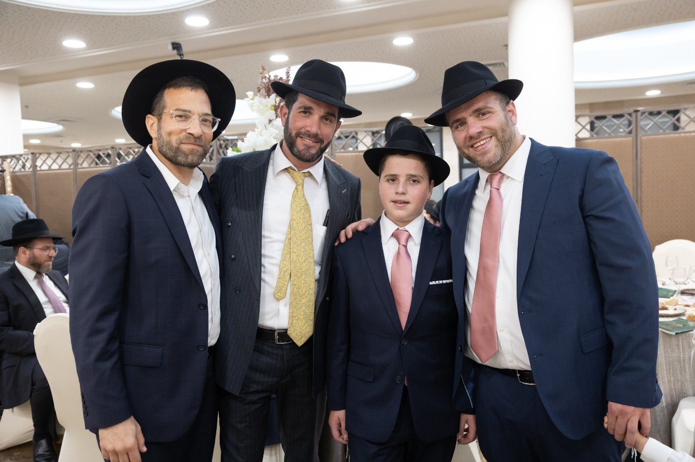 בר מצווה לבנו של משה רוזנגרטן