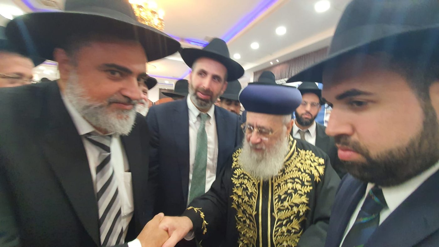 הראשל"צ הגר"י יוסף באלעד 