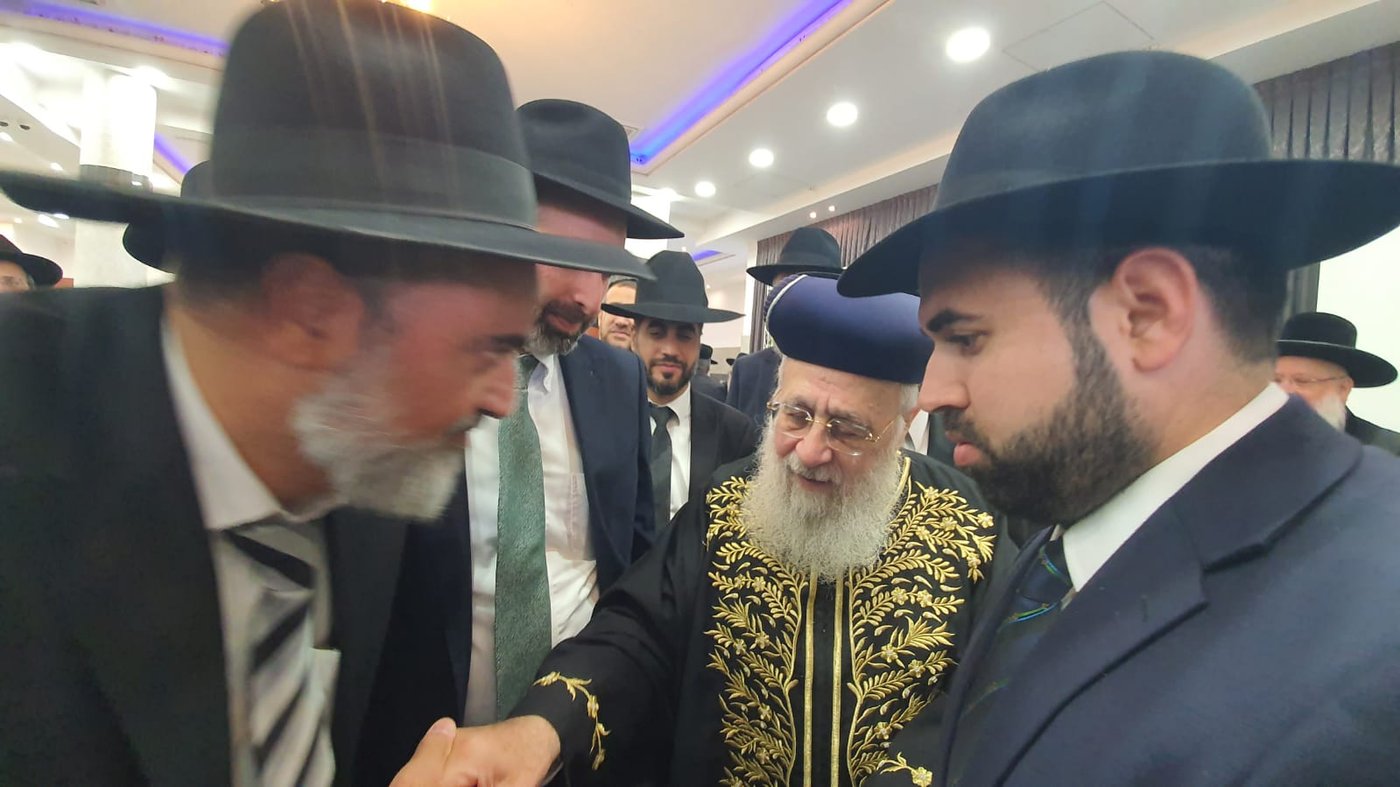 הראשל"צ הגר"י יוסף באלעד 