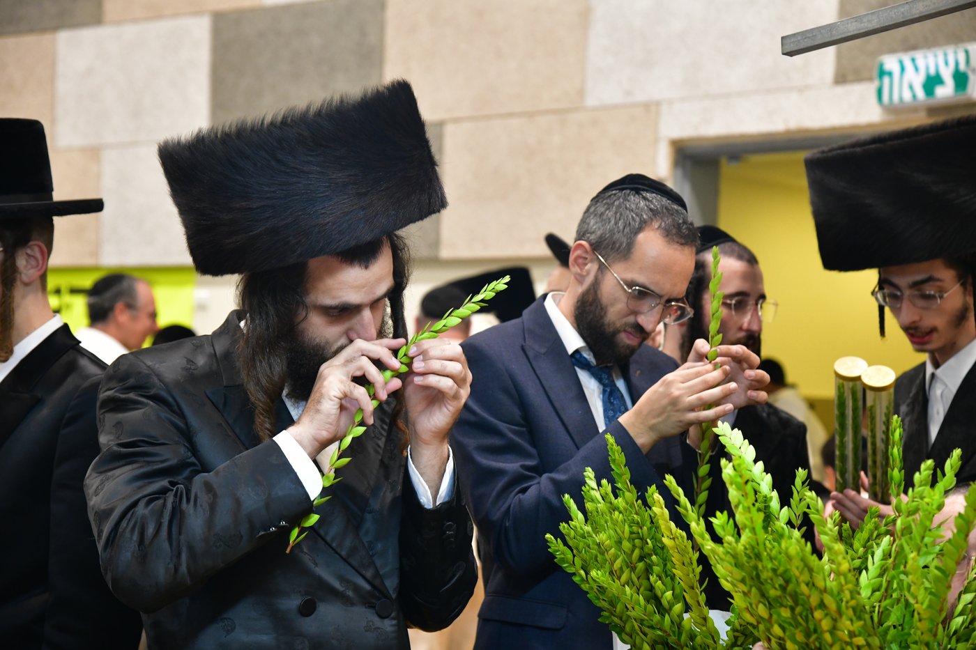 אווירת ערב חג הסוכות בעיר אשדוד