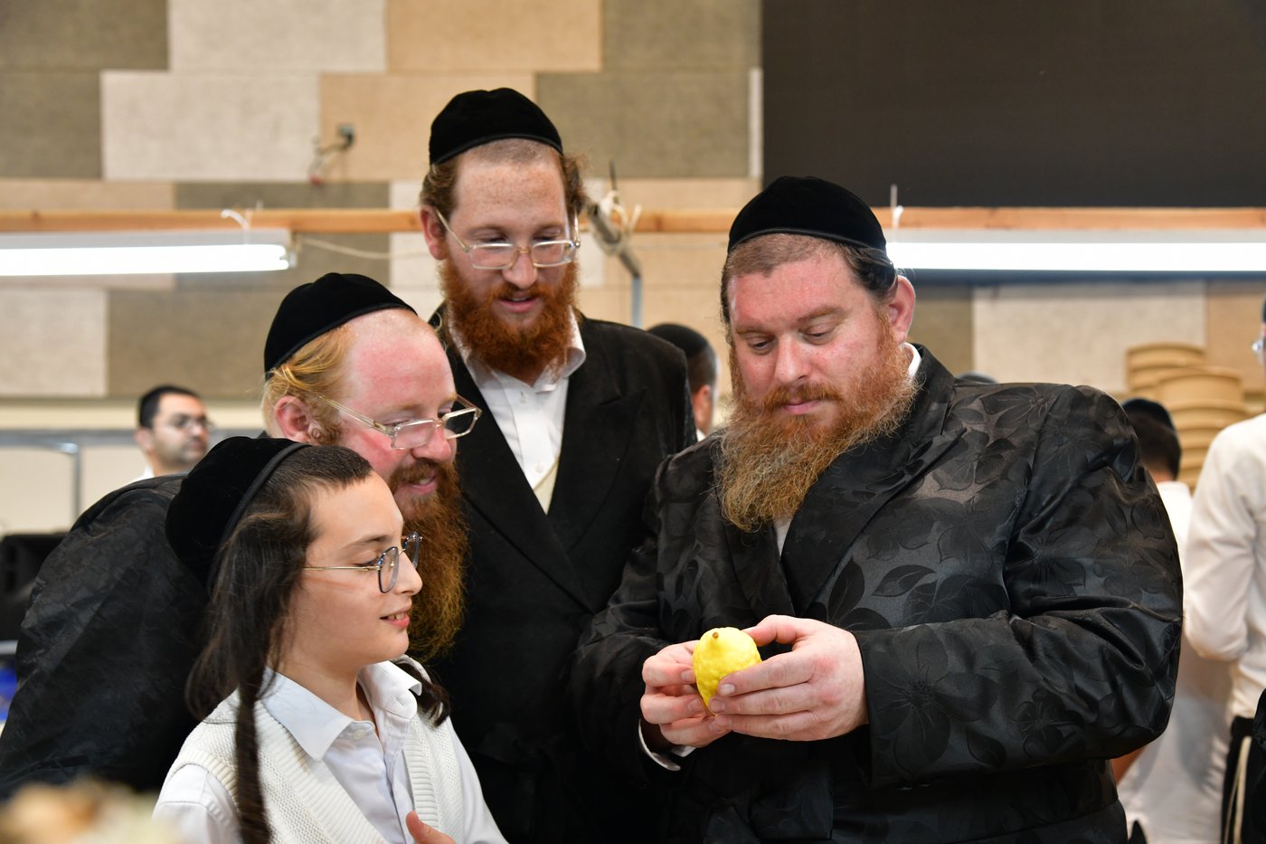אווירת ערב חג הסוכות בעיר אשדוד