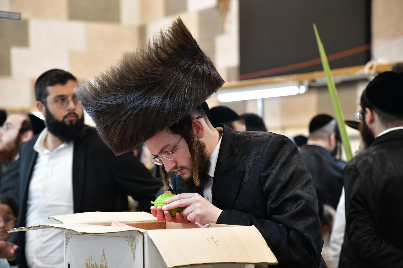 אווירת ערב חג הסוכות בעיר אשדוד
