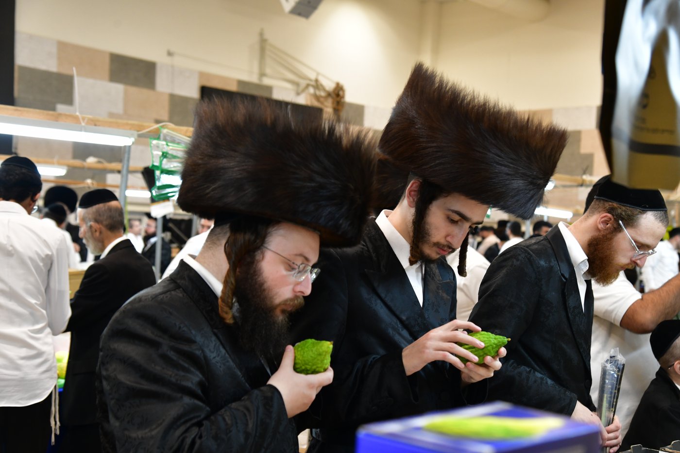 אווירת ערב חג הסוכות בעיר אשדוד