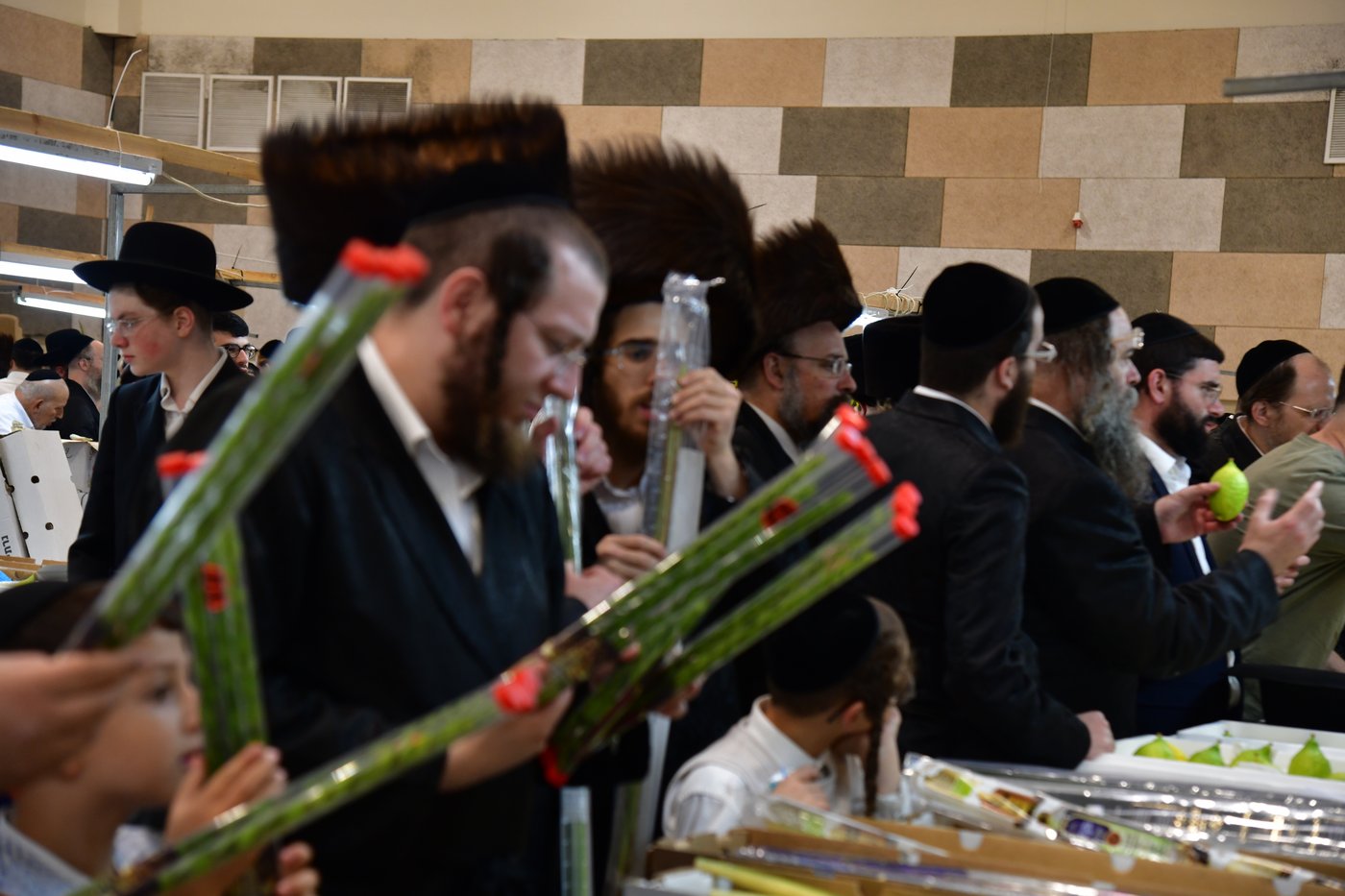אווירת ערב חג הסוכות בעיר אשדוד