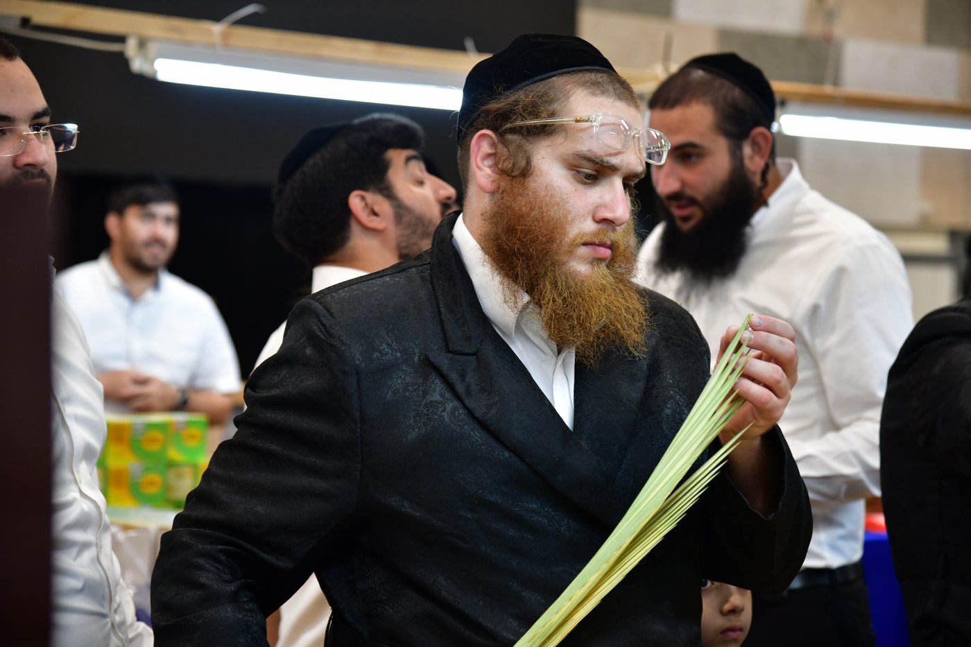 אווירת ערב חג הסוכות בעיר אשדוד