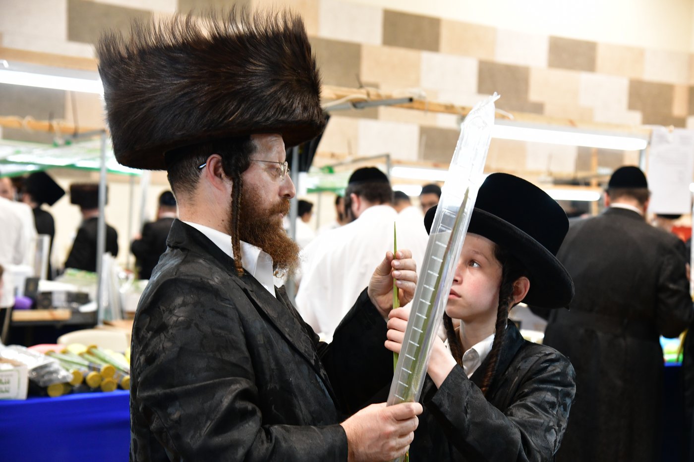 אווירת ערב חג הסוכות בעיר אשדוד