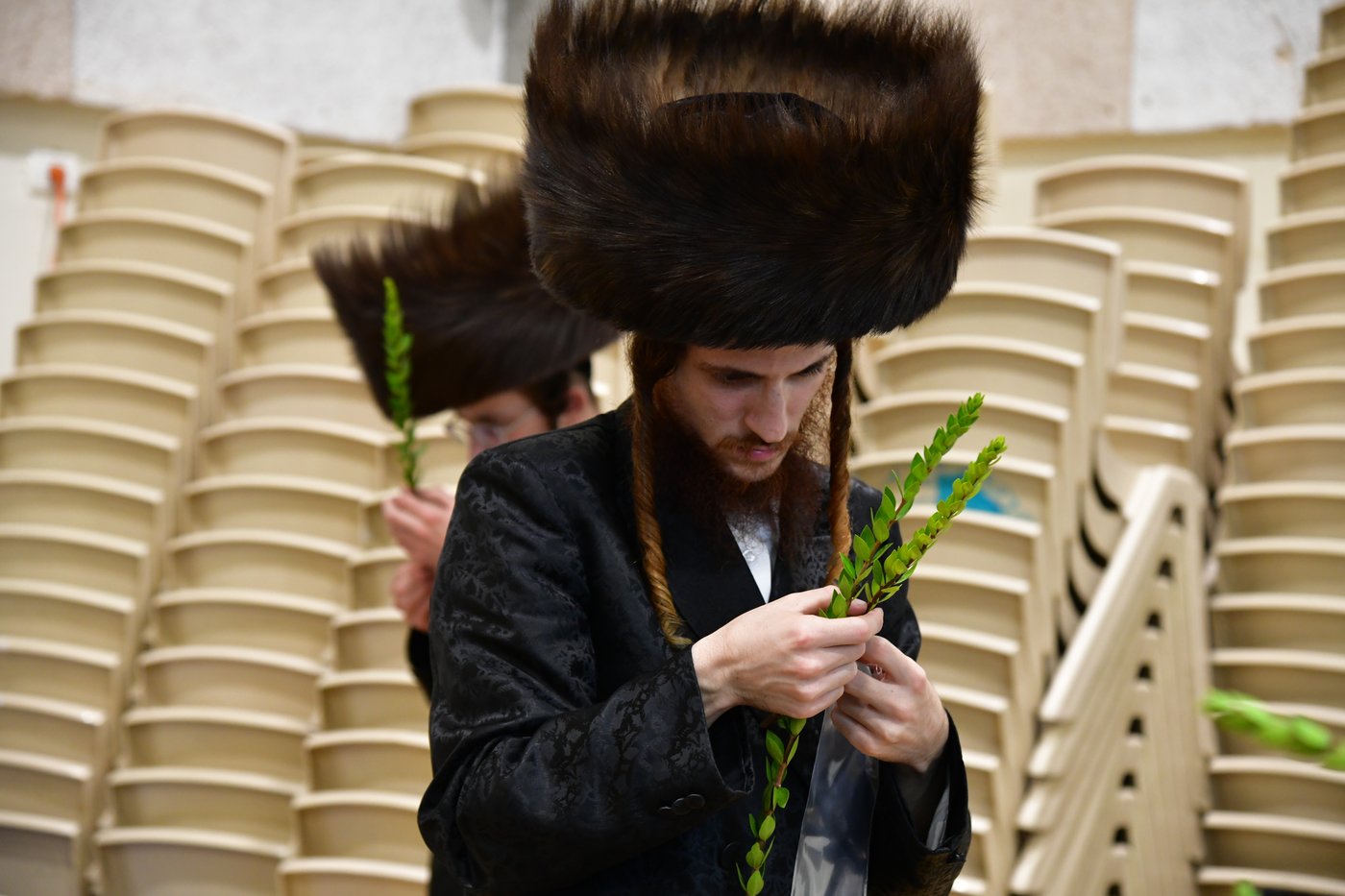 אווירת ערב חג הסוכות בעיר אשדוד