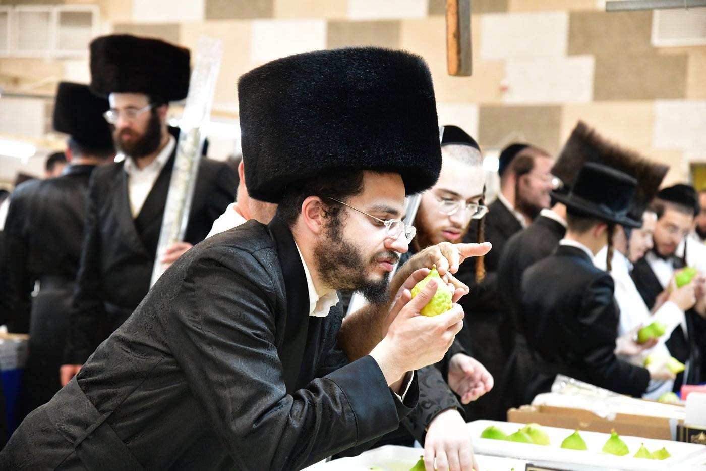 אווירת ערב חג הסוכות בעיר אשדוד