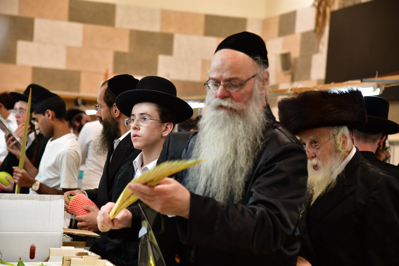 אווירת ערב חג הסוכות בעיר אשדוד