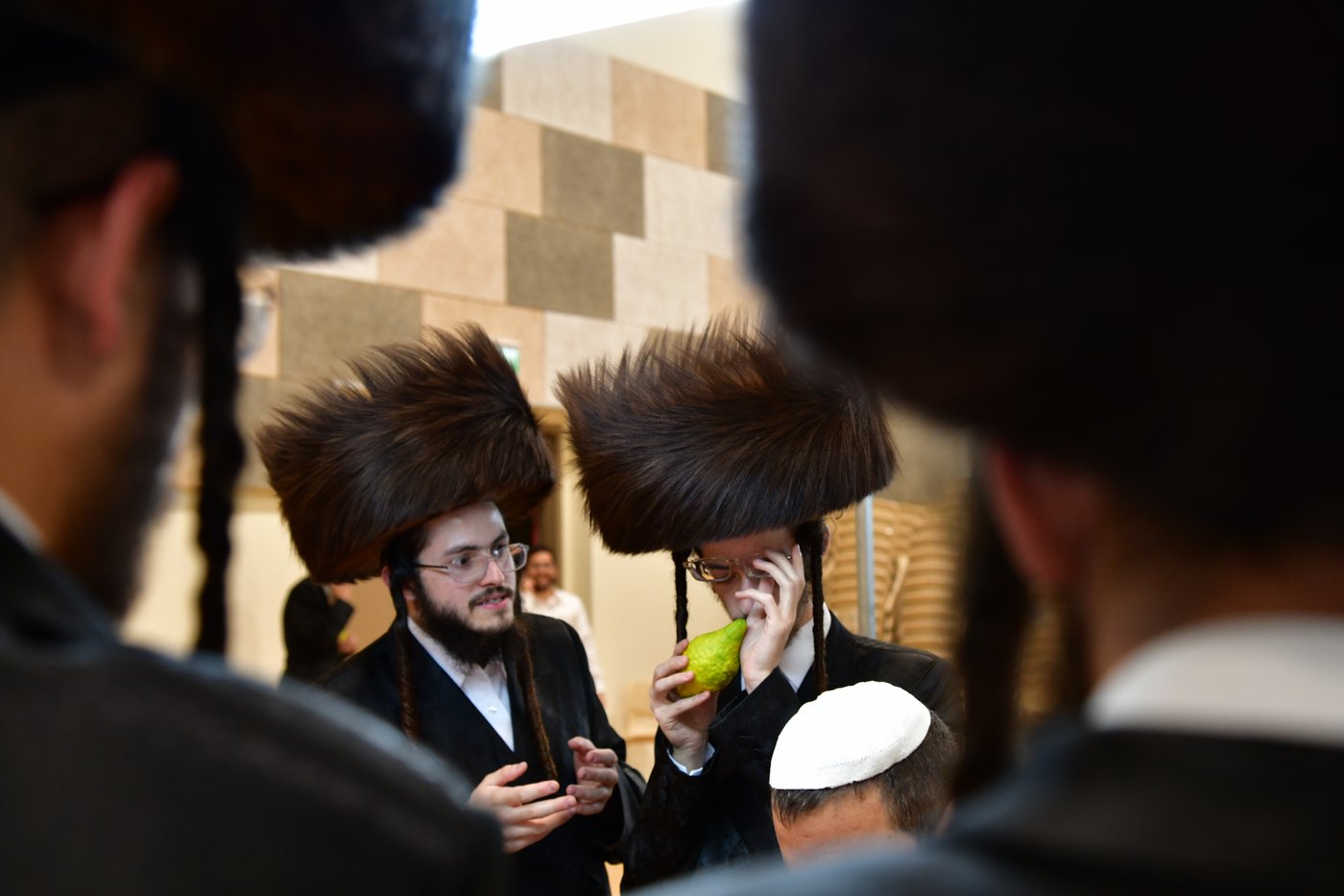 אווירת ערב חג הסוכות בעיר אשדוד