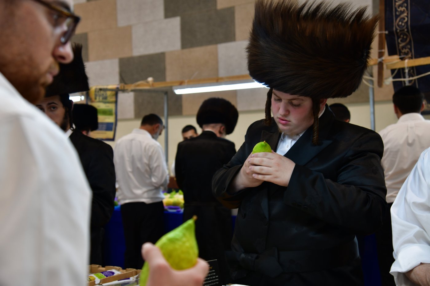 אווירת ערב חג הסוכות בעיר אשדוד