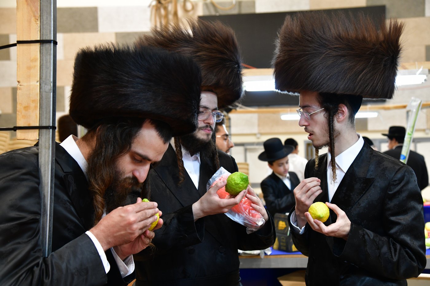 אווירת ערב חג הסוכות בעיר אשדוד