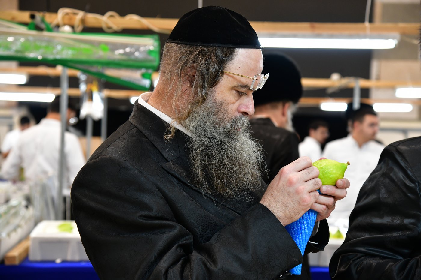 אווירת ערב חג הסוכות בעיר אשדוד