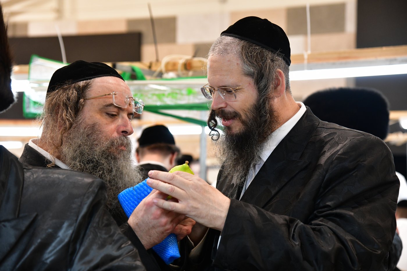אווירת ערב חג הסוכות בעיר אשדוד