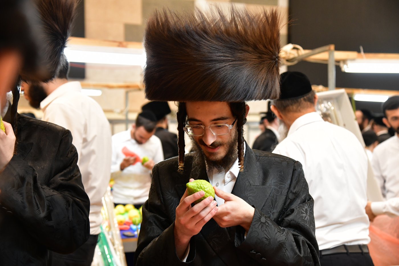 אווירת ערב חג הסוכות בעיר אשדוד