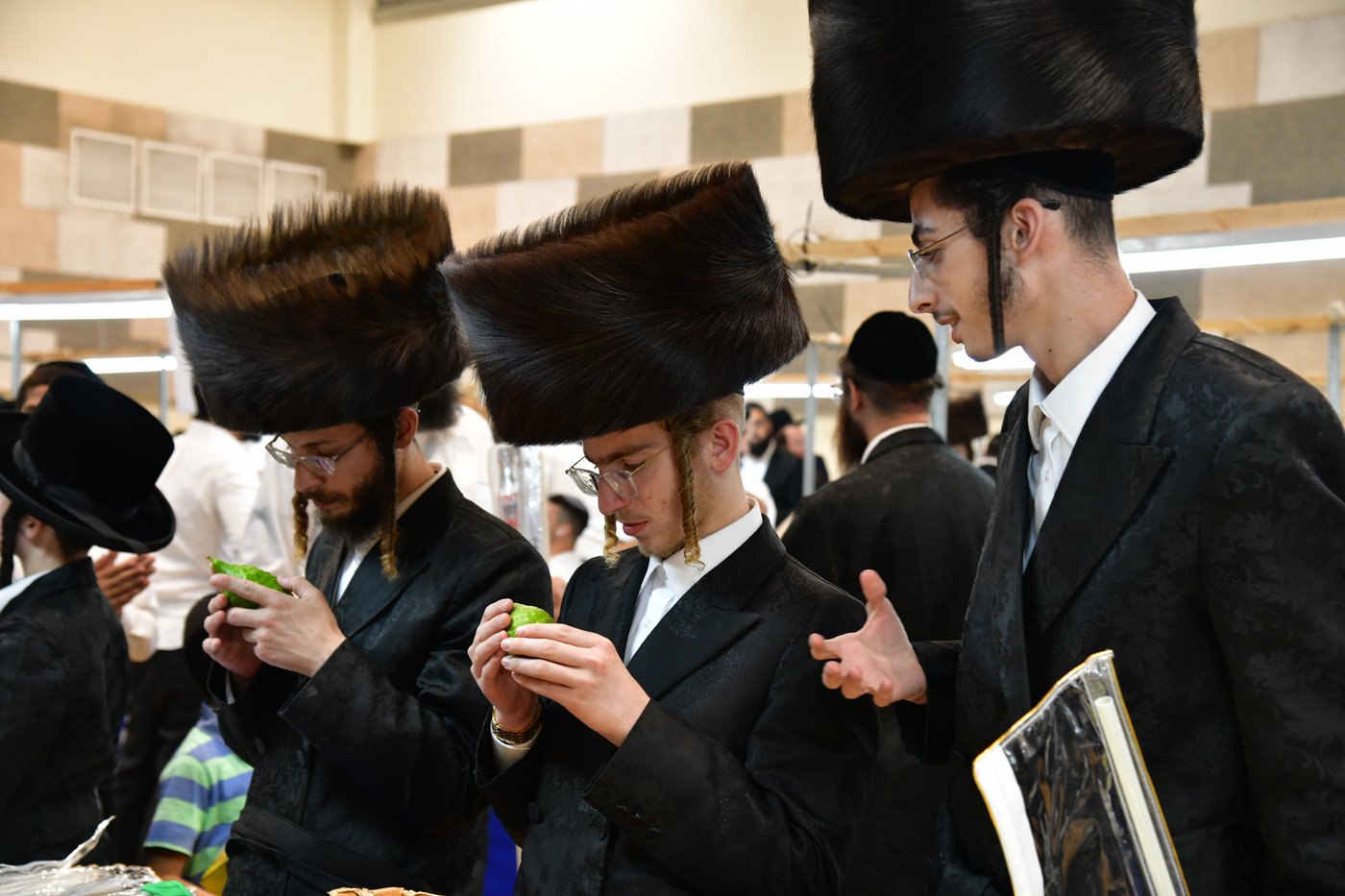 אווירת ערב חג הסוכות בעיר אשדוד