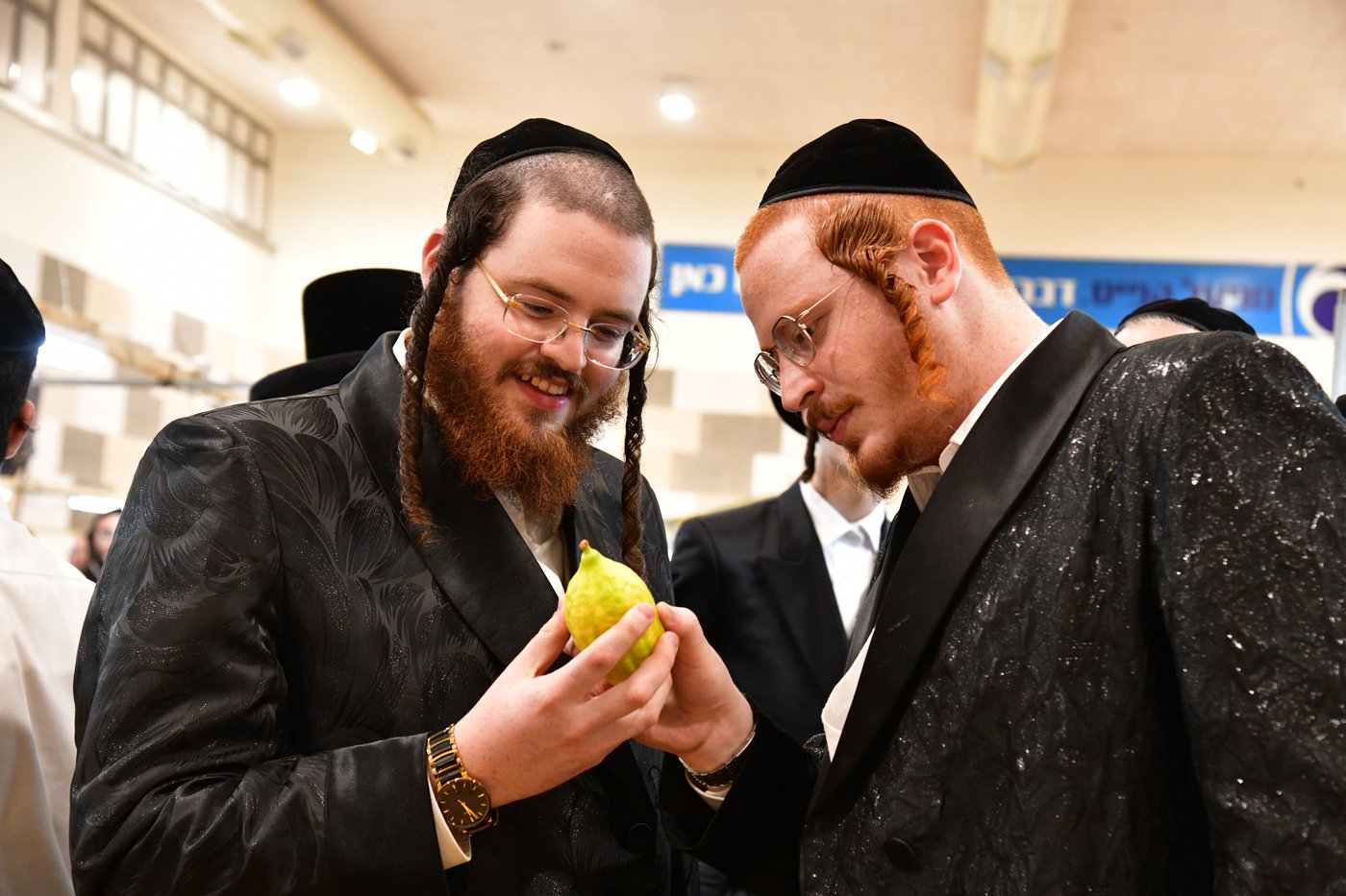 אווירת ערב חג הסוכות בעיר אשדוד