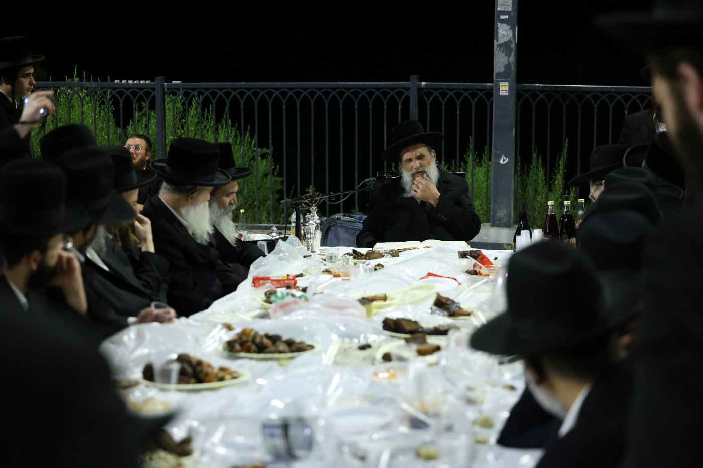 האדמו"ר מאשלג באתרא קדישא מירון