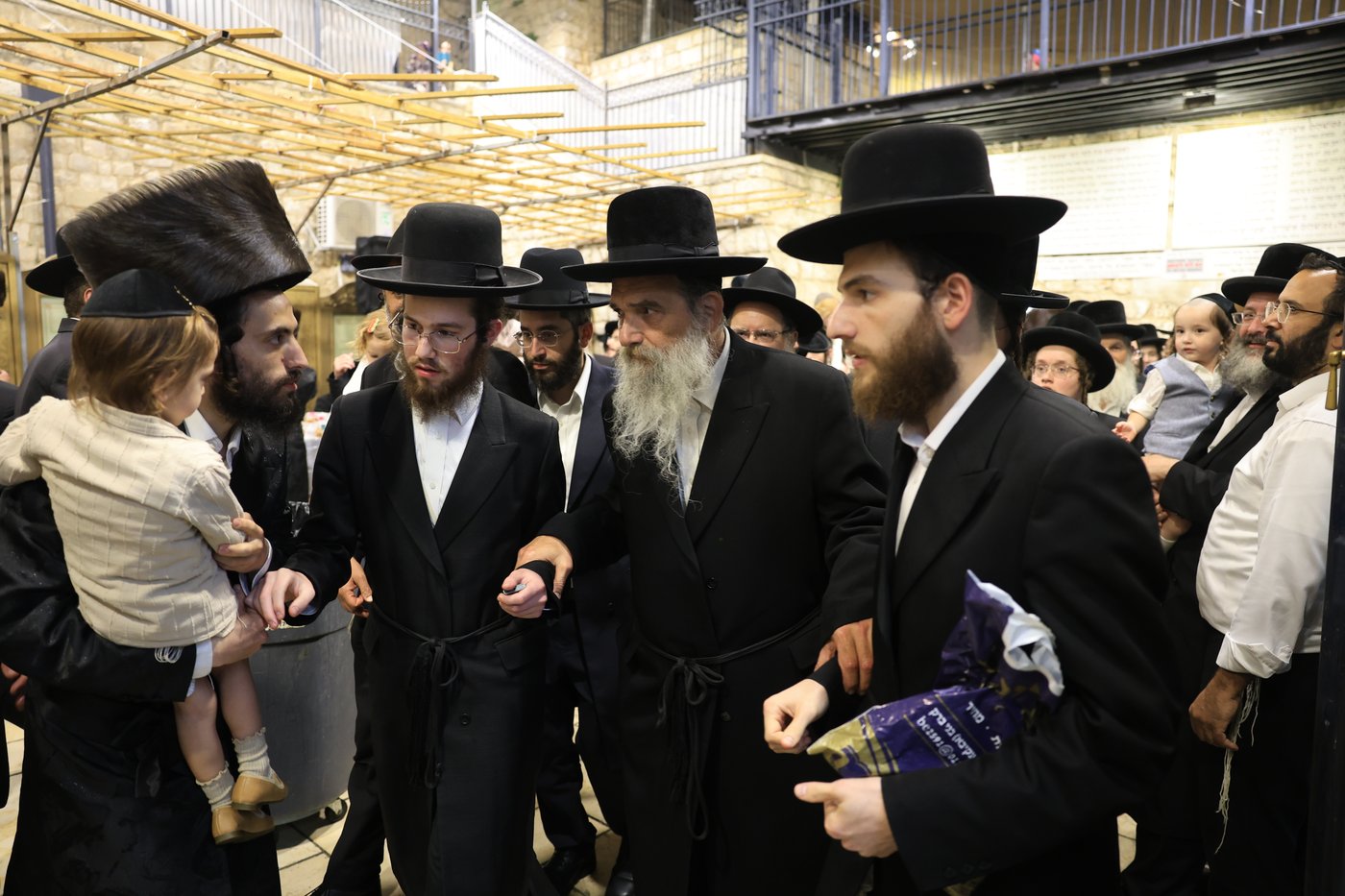האדמו"ר מאשלג באתרא קדישא מירון