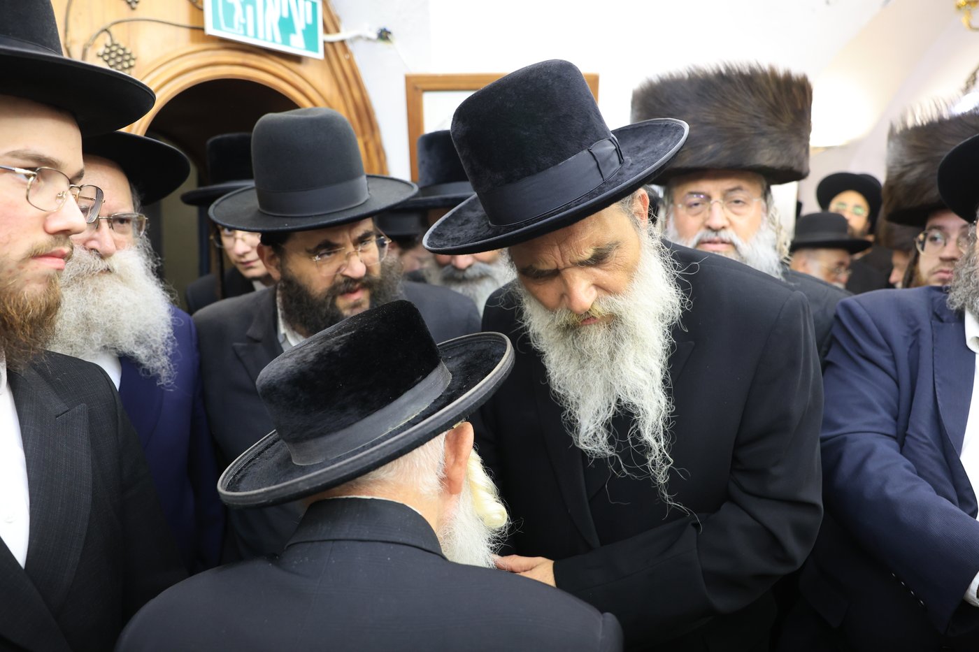האדמו"ר מאשלג באתרא קדישא מירון