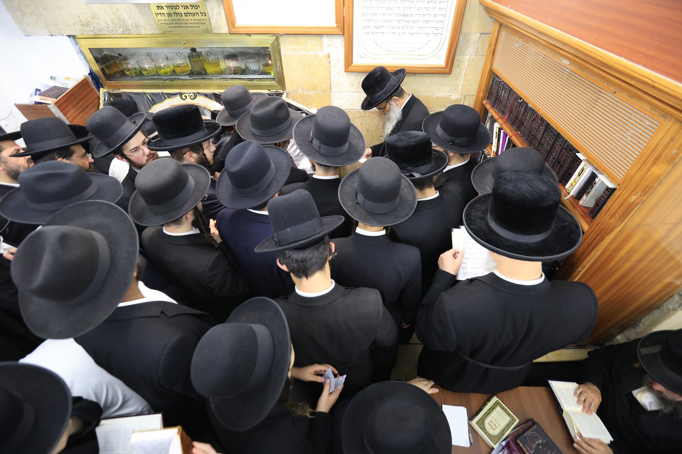 האדמו"ר מאשלג באתרא קדישא מירון