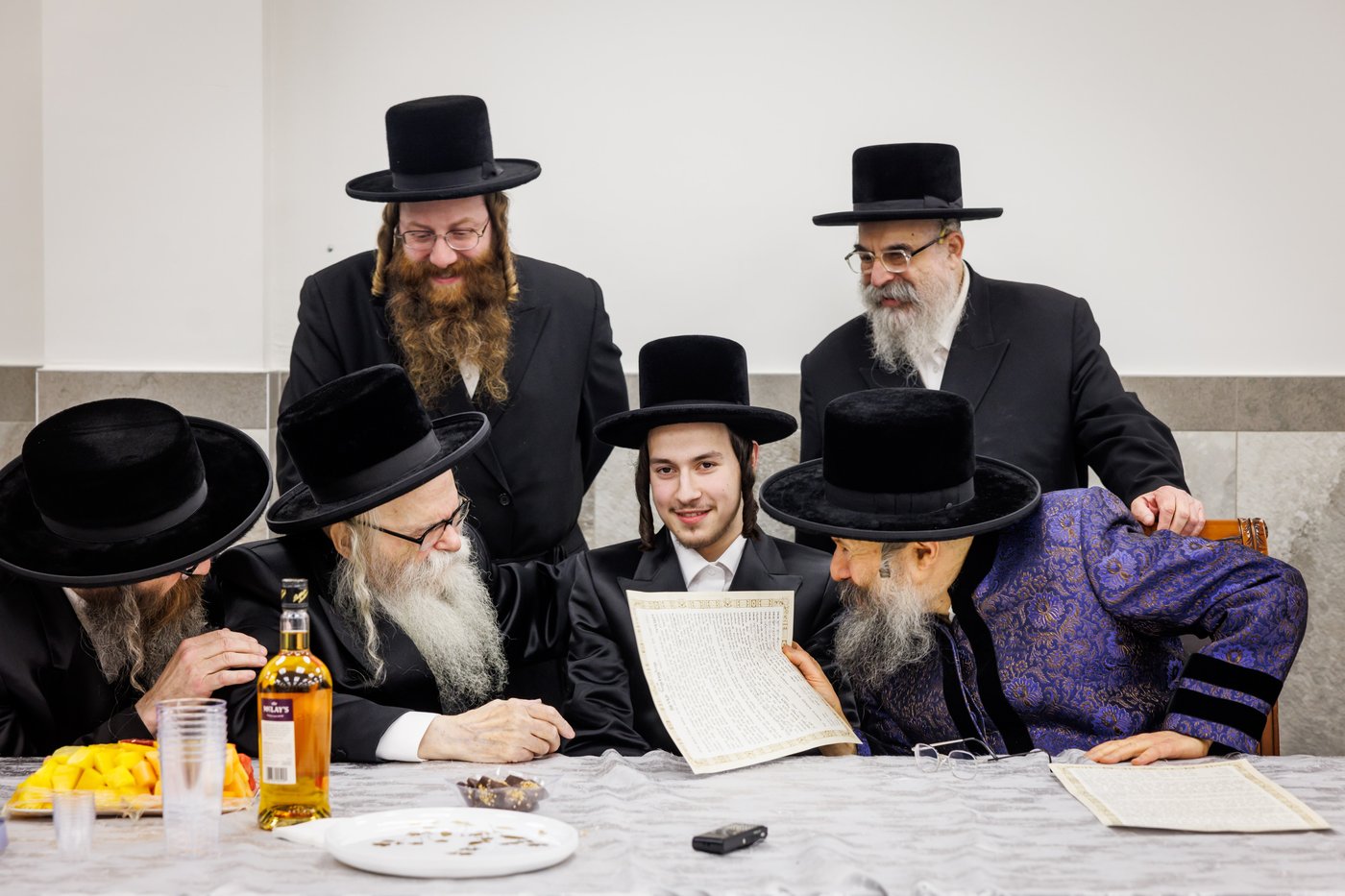 שמחת אירוסי נכדי האדמו"ר מבאבוב 45