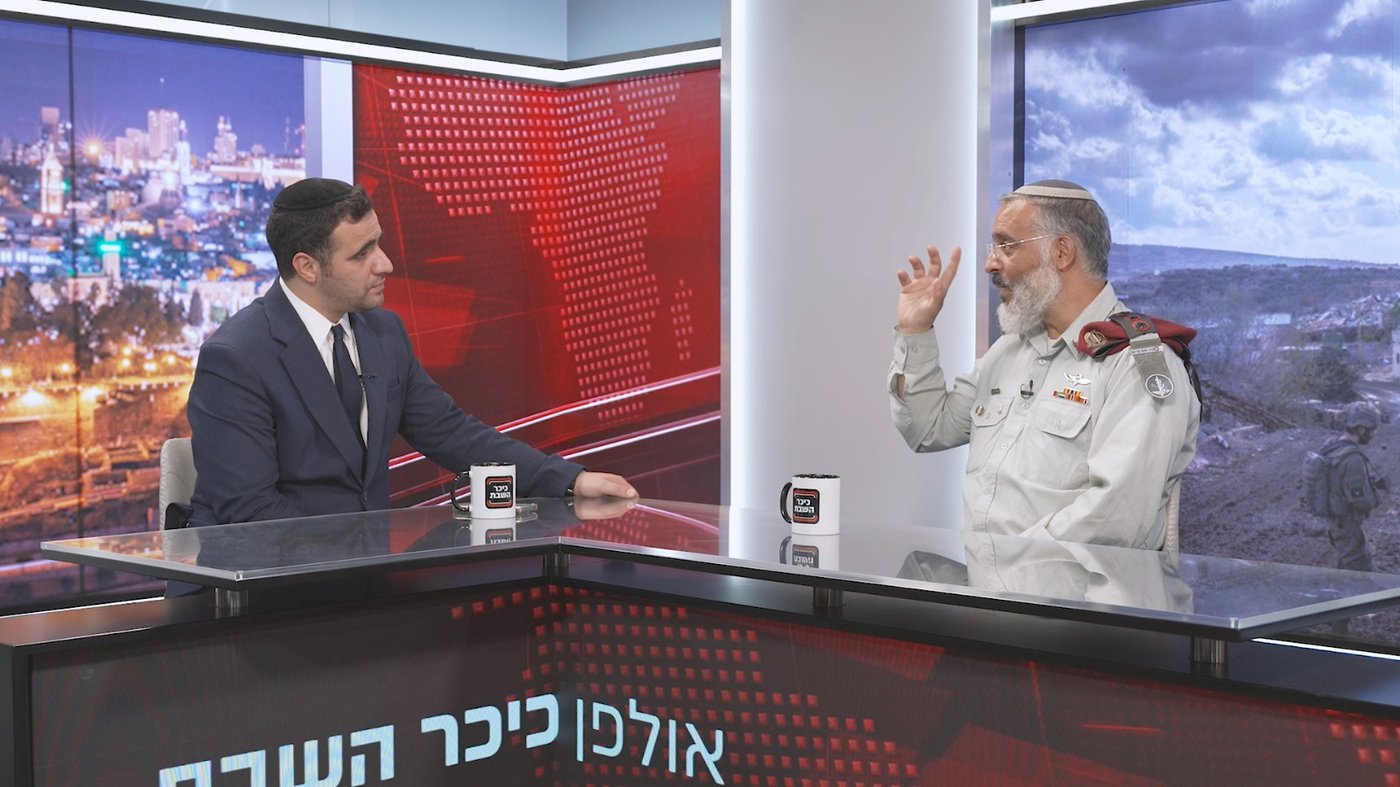 אל"מ הרב שוהם עורקבי בריאיון לישי כהן באולפן 'כיכר'