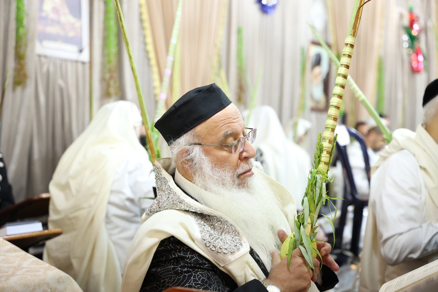 גדולי ישראל הספרדים בנטילת לולב בחול המועד
