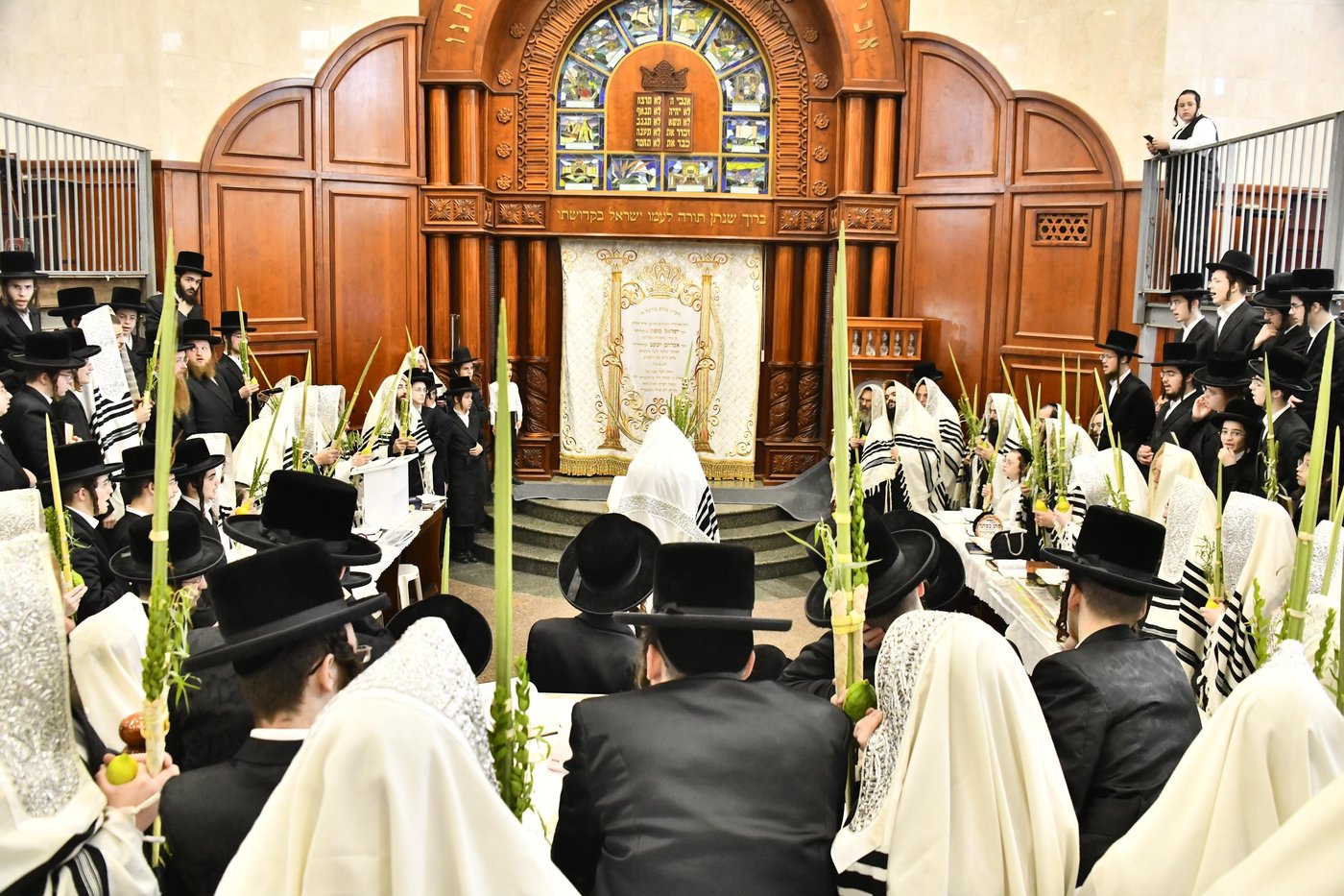 האדמו"ר מסאדיגורה בנטילת לולב