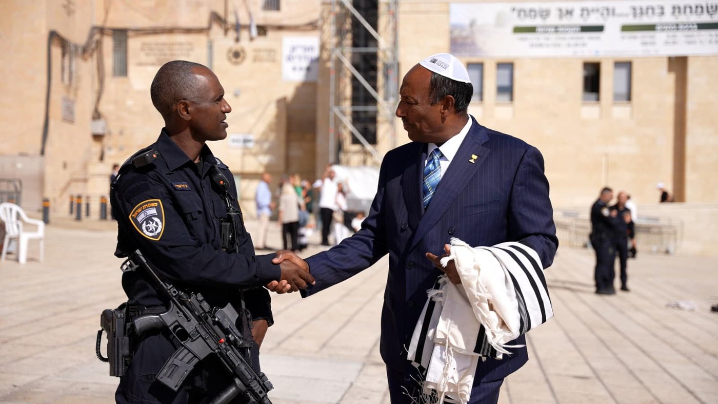 המשטרה בירושלים בחג סוכות