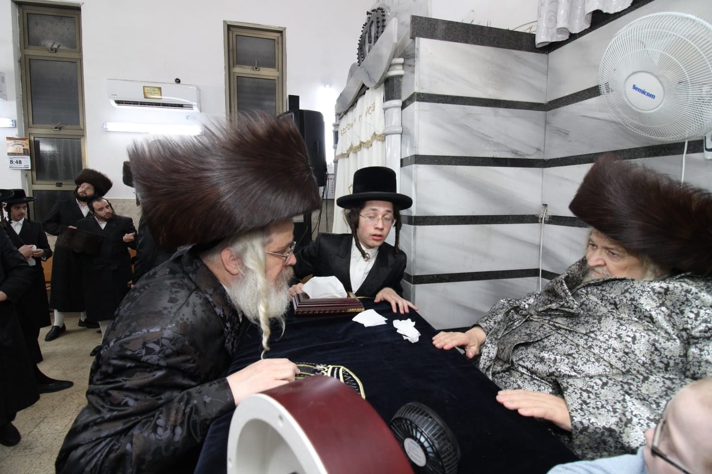 שמחת בית השואבה בחצה"ק טעמשוואר