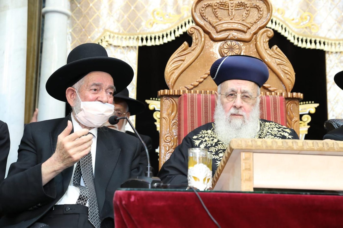 'הקבלת פני רבו' לראשל"צ הגר"י יוסף
