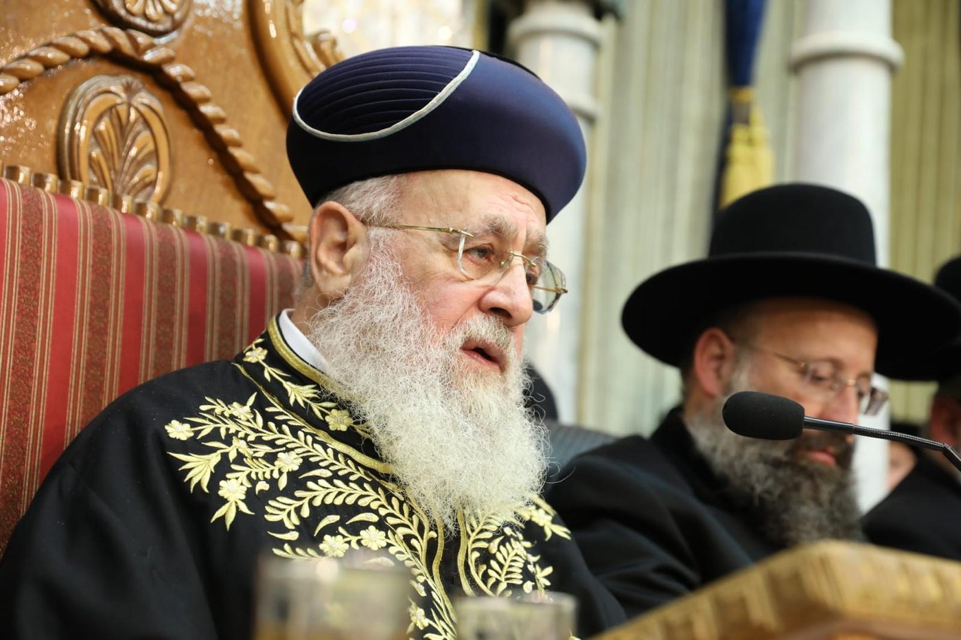 'הקבלת פני רבו' לראשל"צ הגר"י יוסף