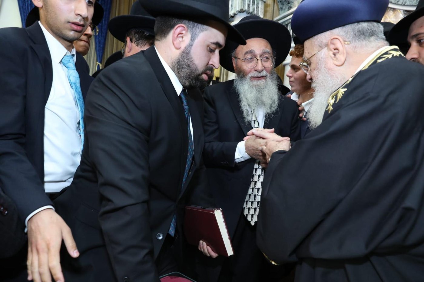 'הקבלת פני רבו' לראשל"צ הגר"י יוסף