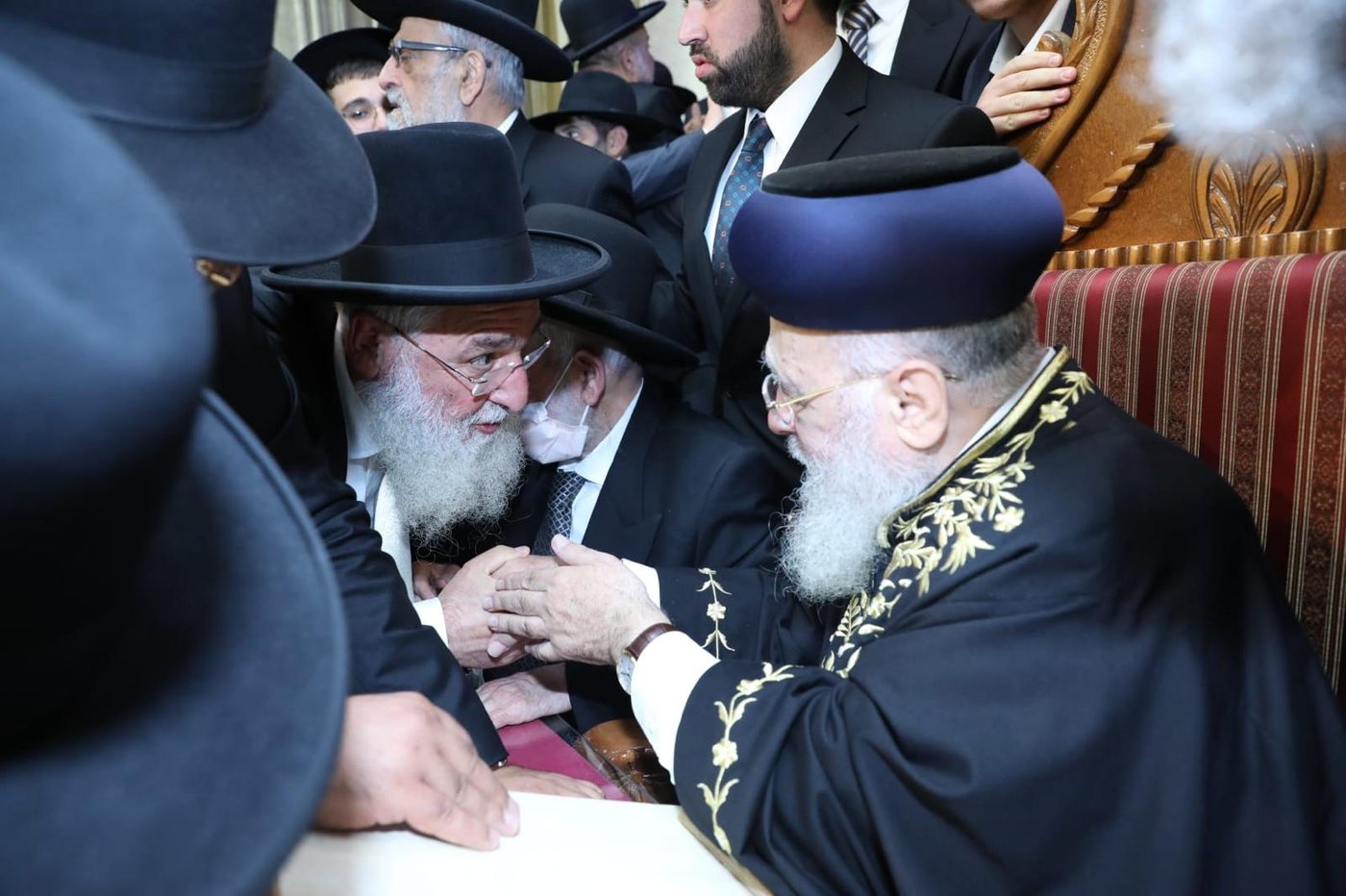 'הקבלת פני רבו' לראשל"צ הגר"י יוסף